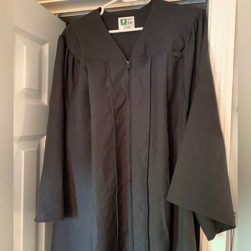 Black Basic Cap and Gown